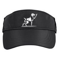 Rude Pointer Dog Asshole German Shorthaired Pointer Dog Adult Drive Performance Visor