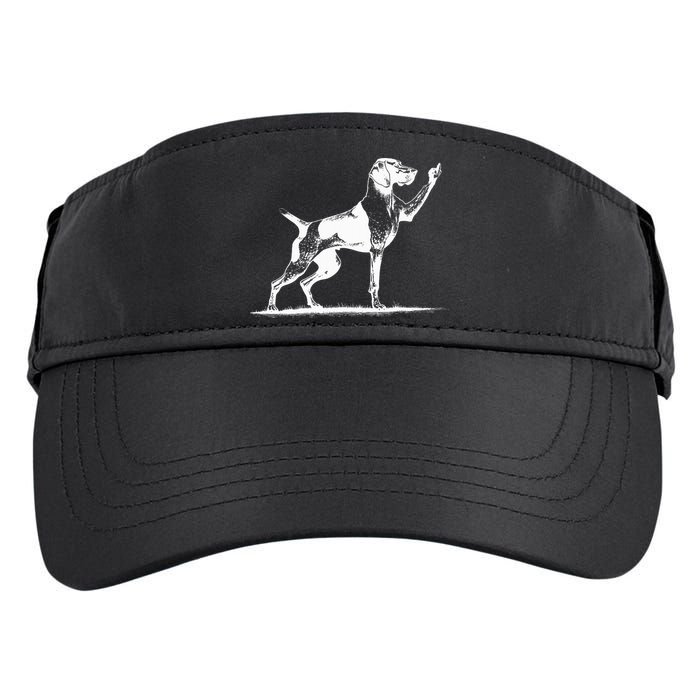 Rude Pointer Dog Asshole German Shorthaired Pointer Dog Adult Drive Performance Visor