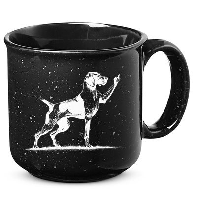 Rude Pointer Dog Asshole German Shorthaired Pointer Dog 15oz Campfire Ceramic Mug