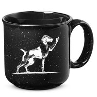 Rude Pointer Dog Asshole German Shorthaired Pointer Dog 15oz Campfire Ceramic Mug