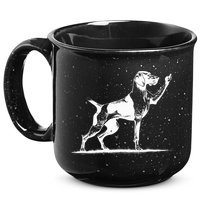 Rude Pointer Dog Asshole German Shorthaired Pointer Dog 15oz Campfire Ceramic Mug
