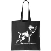 Rude Pointer Dog Asshole German Shorthaired Pointer Dog Tote Bag