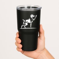Rude Pointer Dog Asshole German Shorthaired Pointer Dog Tumbler