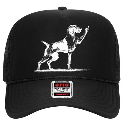 Rude Pointer Dog Asshole German Shorthaired Pointer Dog Trucker Hat