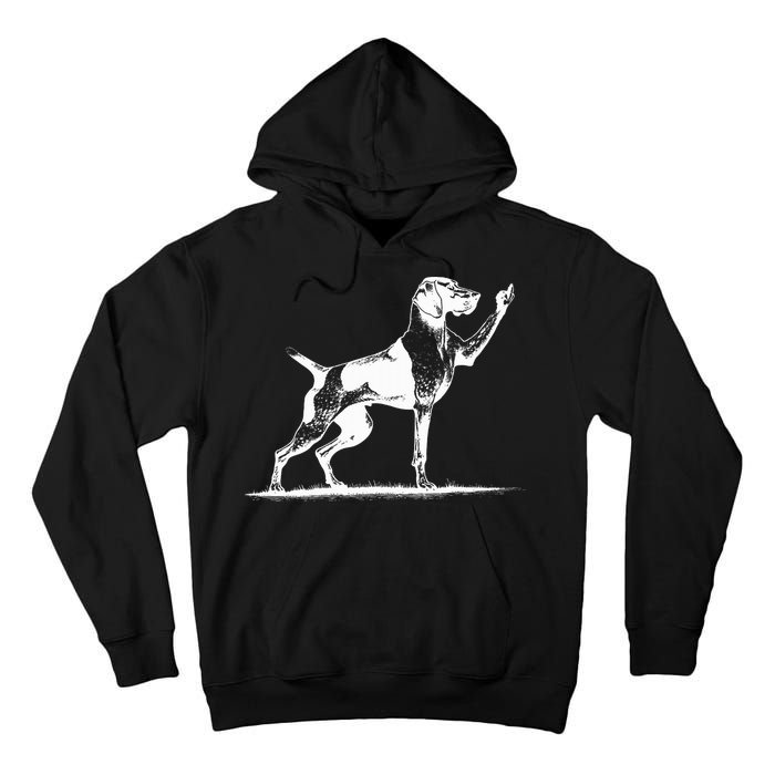 Rude Pointer Dog Asshole German Shorthaired Pointer Dog Tall Hoodie