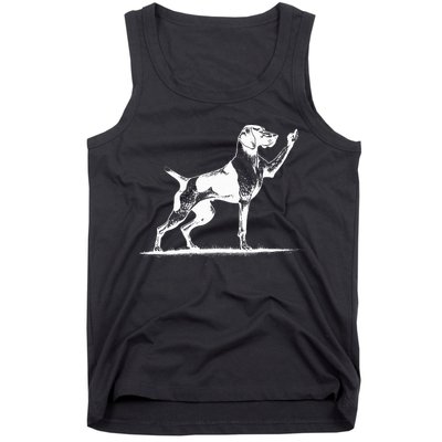 Rude Pointer Dog Asshole German Shorthaired Pointer Dog Tank Top