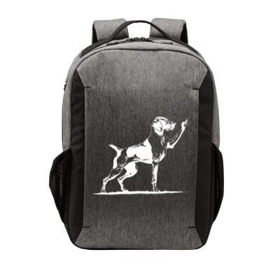 Rude Pointer Dog Asshole German Shorthaired Pointer Dog Vector Backpack