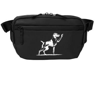 Rude Pointer Dog Asshole German Shorthaired Pointer Dog Crossbody Pack