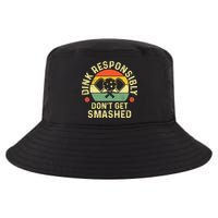 retro Pickleball Dink Responsibly Don't Get Smashed Cool Comfort Performance Bucket Hat