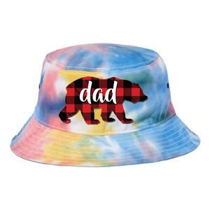 Red Plaid Dad Buffalo Matching Family Papa Pajama Christmas Tie Dye Newport Bucket Hat