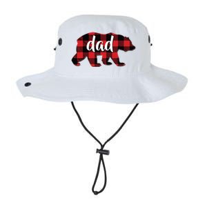 Red Plaid Dad Buffalo Matching Family Papa Pajama Christmas Legacy Cool Fit Booney Bucket Hat