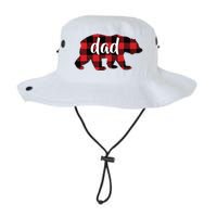 Red Plaid Dad Buffalo Matching Family Papa Pajama Christmas Legacy Cool Fit Booney Bucket Hat