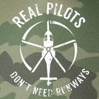 Real Pilots Dont Need Runways Pilot Helicopter Legacy Tie Dye Trucker Hat