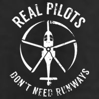 Real Pilots Dont Need Runways Pilot Helicopter Tumbler