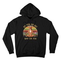 Retro Pitbull Dog Yoga Eff You See Kay Why Oh You Hoodie