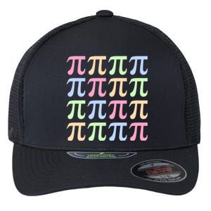 Rainbow Pi Day For Math Lovers Or Teachers Great Gift Flexfit Unipanel Trucker Cap