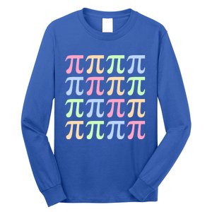 Rainbow Pi Day For Math Lovers Or Teachers Great Gift Long Sleeve Shirt