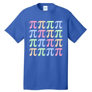 Rainbow Pi Day For Math Lovers Or Teachers Great Gift Tall T-Shirt