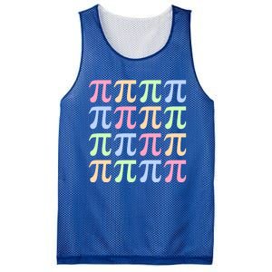 Rainbow Pi Day For Math Lovers Or Teachers Great Gift Mesh Reversible Basketball Jersey Tank