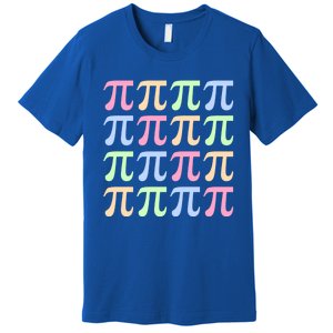 Rainbow Pi Day For Math Lovers Or Teachers Great Gift Premium T-Shirt