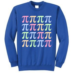 Rainbow Pi Day For Math Lovers Or Teachers Great Gift Tall Sweatshirt