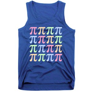 Rainbow Pi Day For Math Lovers Or Teachers Great Gift Tank Top