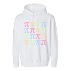 Rainbow Pi Day For Math Lovers Or Teachers Great Gift Garment-Dyed Fleece Hoodie