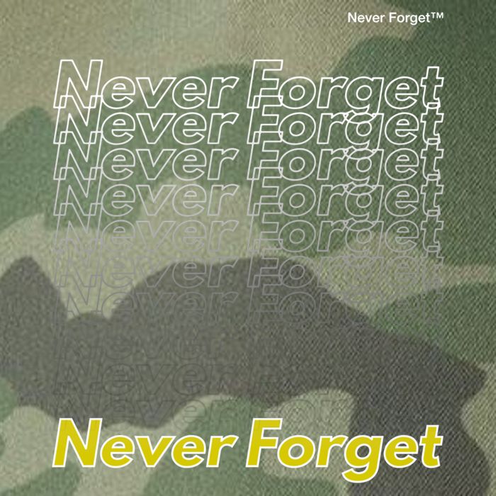 Repeating Pattern Design Styles With Never Forget Funny Gift Legacy Tie Dye Trucker Hat