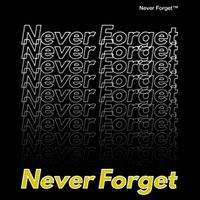 Repeating Pattern Design Styles With Never Forget Funny Gift Performance Shirt