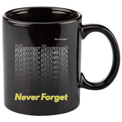 Repeating Pattern Design Styles With Never Forget Funny Gift 11oz C Handle Ceramic Mug
