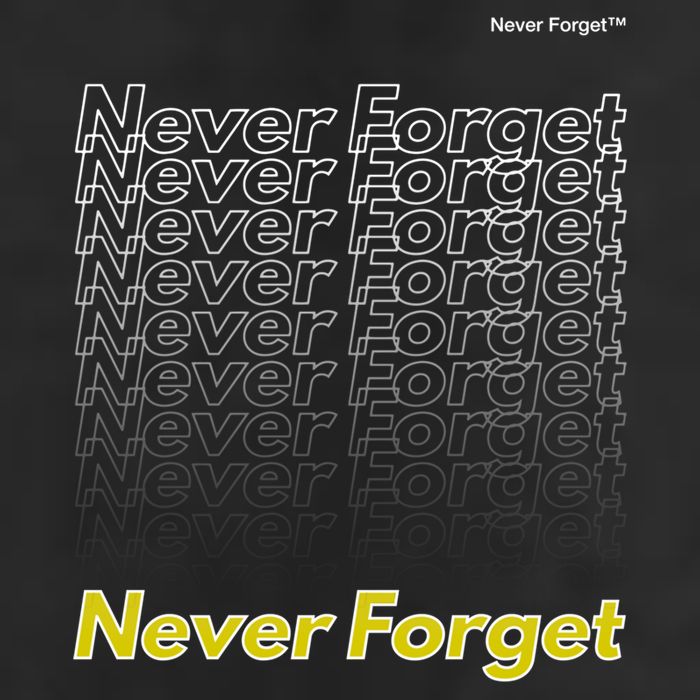 Repeating Pattern Design Styles With Never Forget Funny Gift Trucker Hat