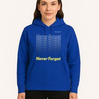 Repeating Pattern Design Styles With Never Forget Funny Gift Hoodie