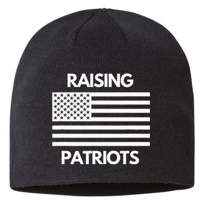 Raising Patriots Distressed American Flag Sustainable Beanie