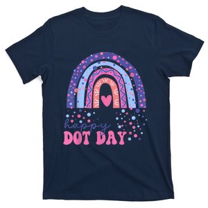 Rainbow Polka Dot Happy Dot Dayfor Teacher T-Shirt