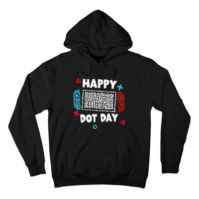 Retro Polka Dots Gaming Controller Video Gamers Hoodie