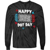 Retro Polka Dots Gaming Controller Video Gamers Tie-Dye Long Sleeve Shirt