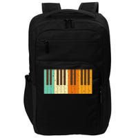 Retro Piano Design For Musician Piano Player Impact Tech Backpack