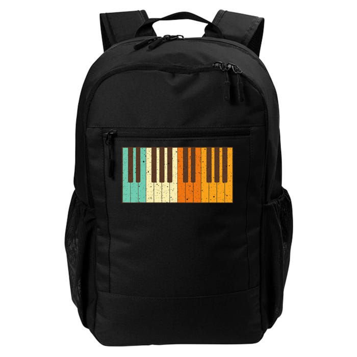 Retro Piano Design For Musician Piano Player Daily Commute Backpack