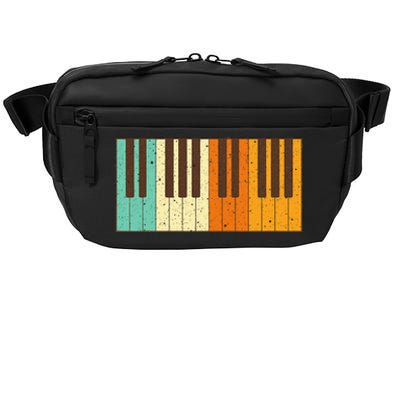 Retro Piano Design For Musician Piano Player Crossbody Pack