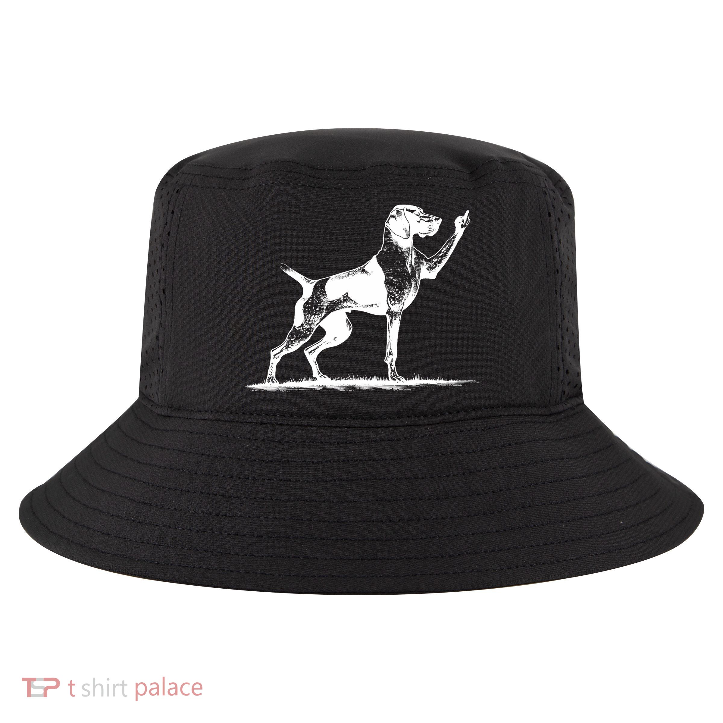 Rude Pointer Dog Asshole German Shorthaired Pointer Dog Cool Comfort Performance Bucket Hat