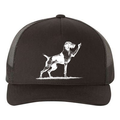 Rude Pointer Dog Asshole German Shorthaired Pointer Dog Yupoong Adult 5-Panel Trucker Hat