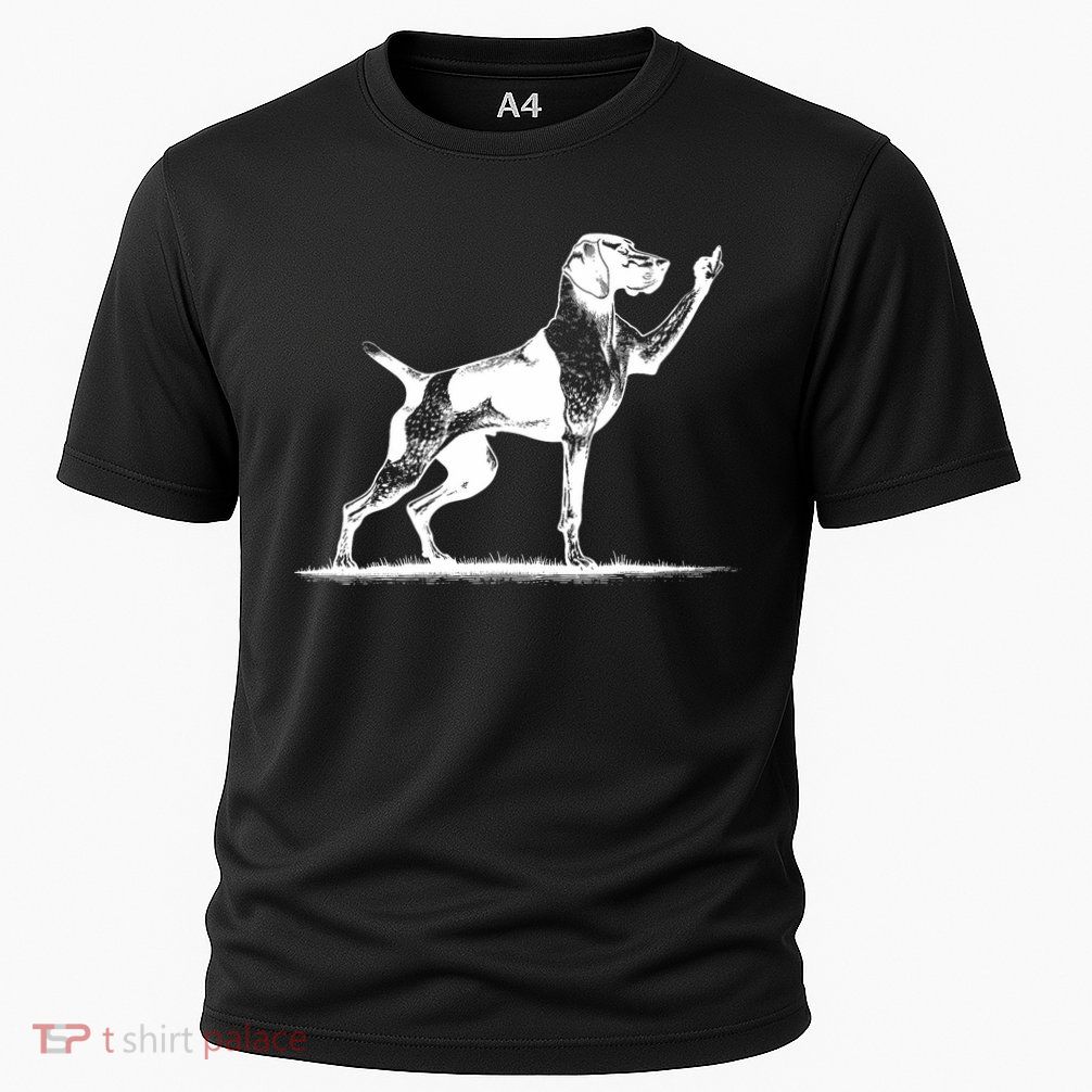 Rude Pointer Dog Asshole German Shorthaired Pointer Dog Performance Shirt