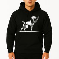 Rude Pointer Dog Asshole German Shorthaired Pointer Dog Hoodie