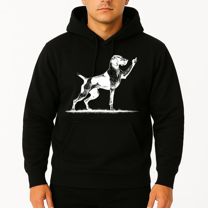 Rude Pointer Dog Asshole German Shorthaired Pointer Dog Hoodie