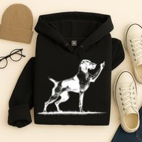 Rude Pointer Dog Asshole German Shorthaired Pointer Dog Hoodie