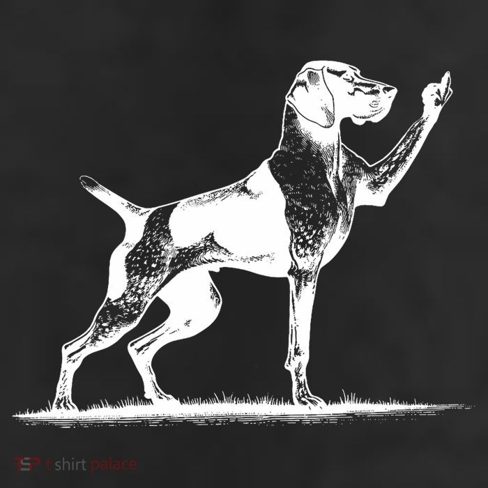 Rude Pointer Dog Asshole German Shorthaired Pointer Dog Beanie