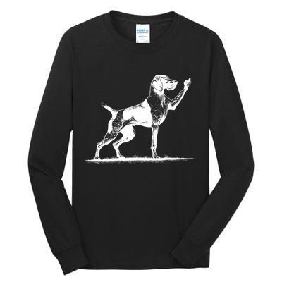 Rude Pointer Dog Asshole German Shorthaired Pointer Dog Tall Long Sleeve T-Shirt