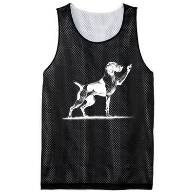 Rude Pointer Dog Asshole German Shorthaired Pointer Dog Mesh Reversible Basketball Jersey Tank