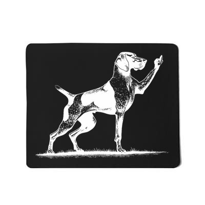 Rude Pointer Dog Asshole German Shorthaired Pointer Dog Mousepad