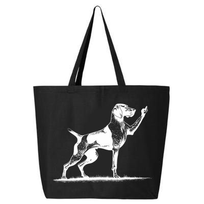 Rude Pointer Dog Asshole German Shorthaired Pointer Dog 25L Jumbo Tote